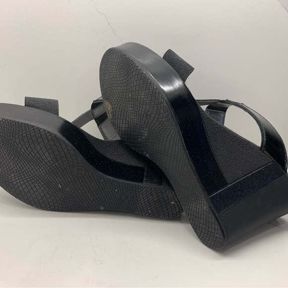 Browns Black Platform Shoes sz 39 perfect condition - Picture 7 of 7